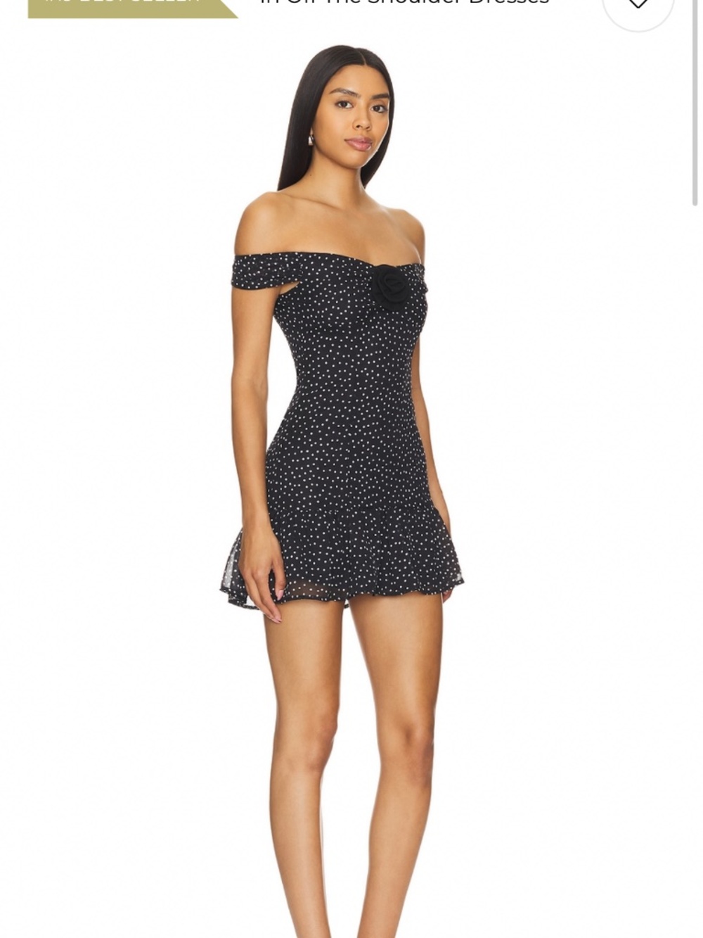 More to Come polka dot drss Revolve